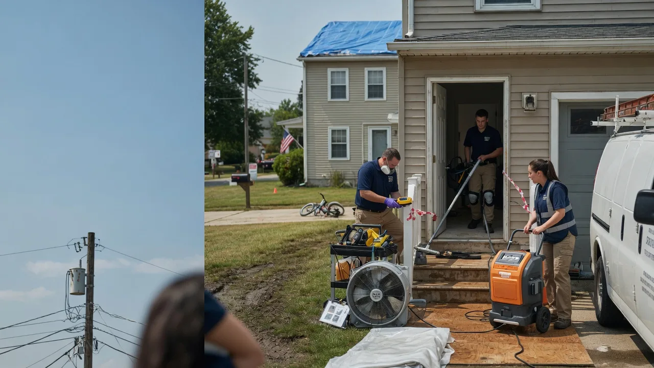 Water Damage Repair in Rural Ridge, PA near me